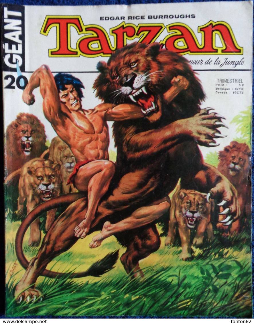 Tarzan Géant - Trimestriel N° 20 - ( 1974 ) . - Tarzan