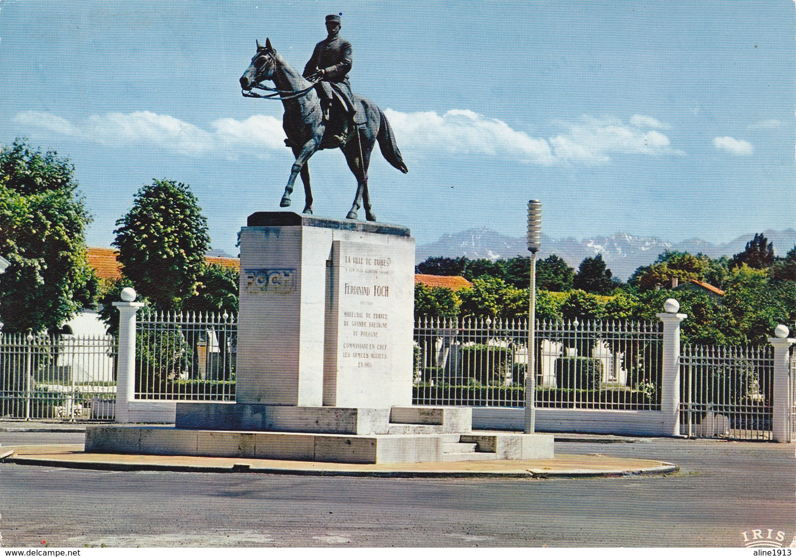 65 TARBES / VILLE NATALE DU MARECHAL FOCH - STATUE EQUESTRE - Tarbes