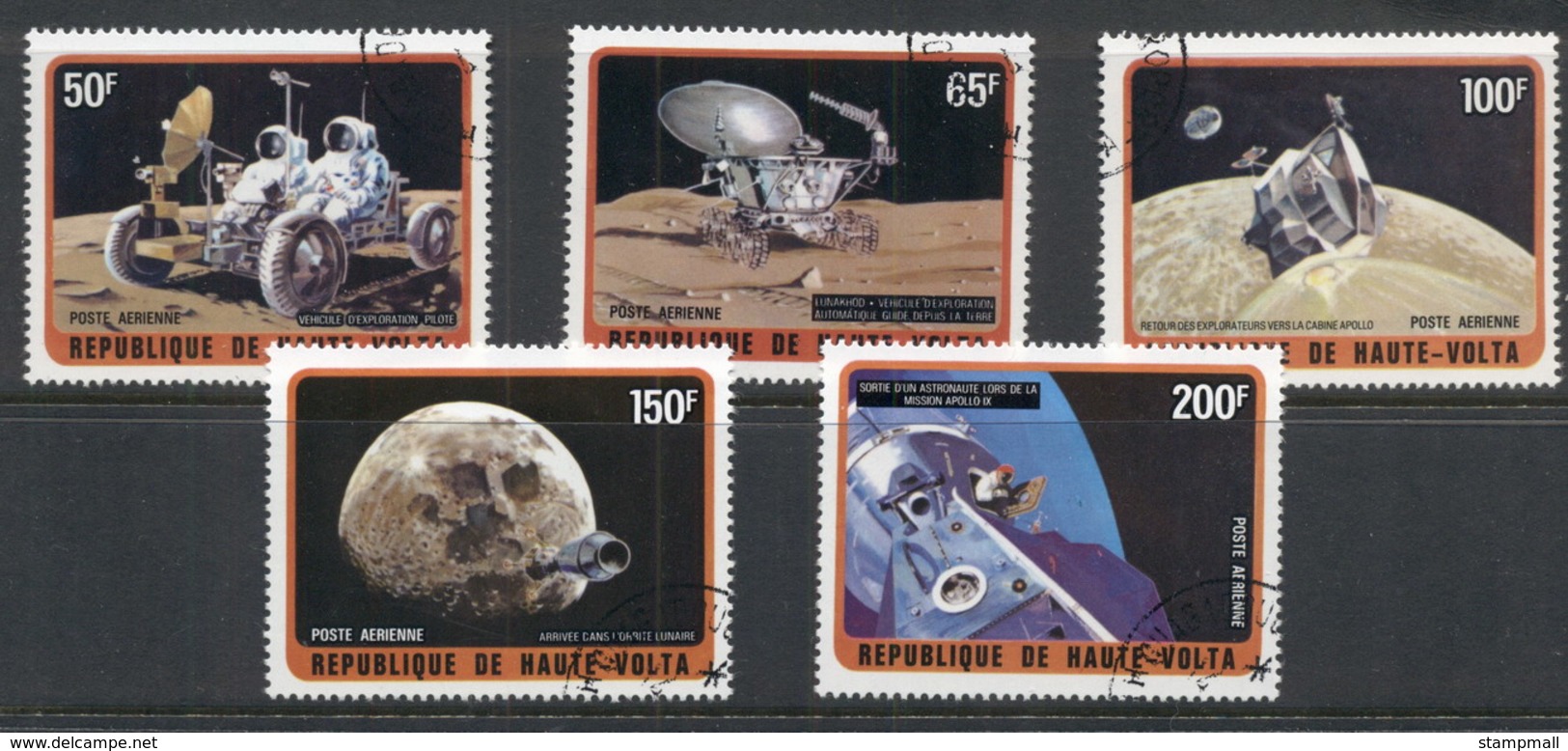 Upper Volta 1973 Moon Exploration CTO - Upper Volta (1958-1984)