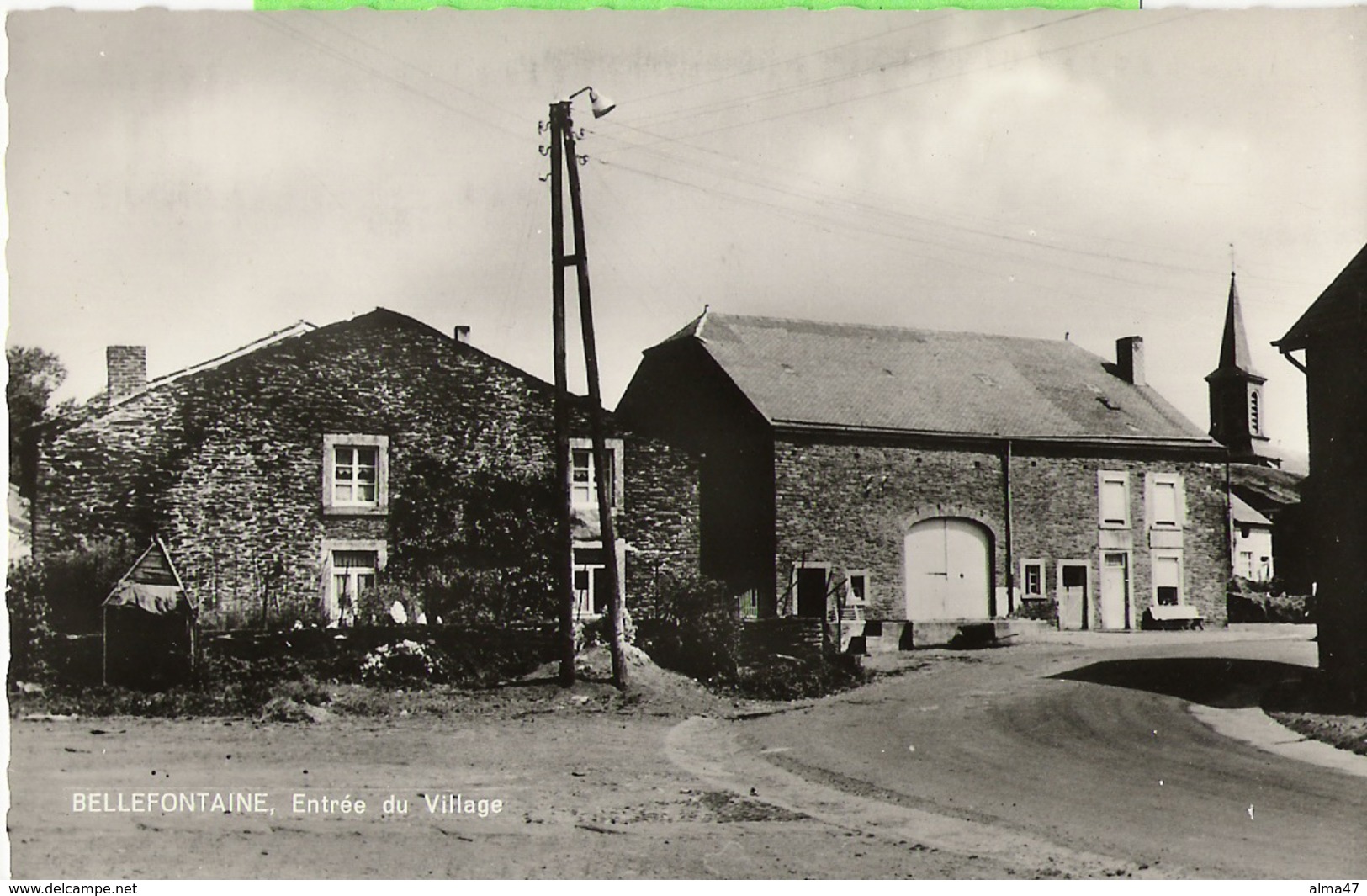 Bellefontaine -  Entrée Du Village - !!! N° IV D'une Série écrite Et Envoyée Sans Timbre - Bievre