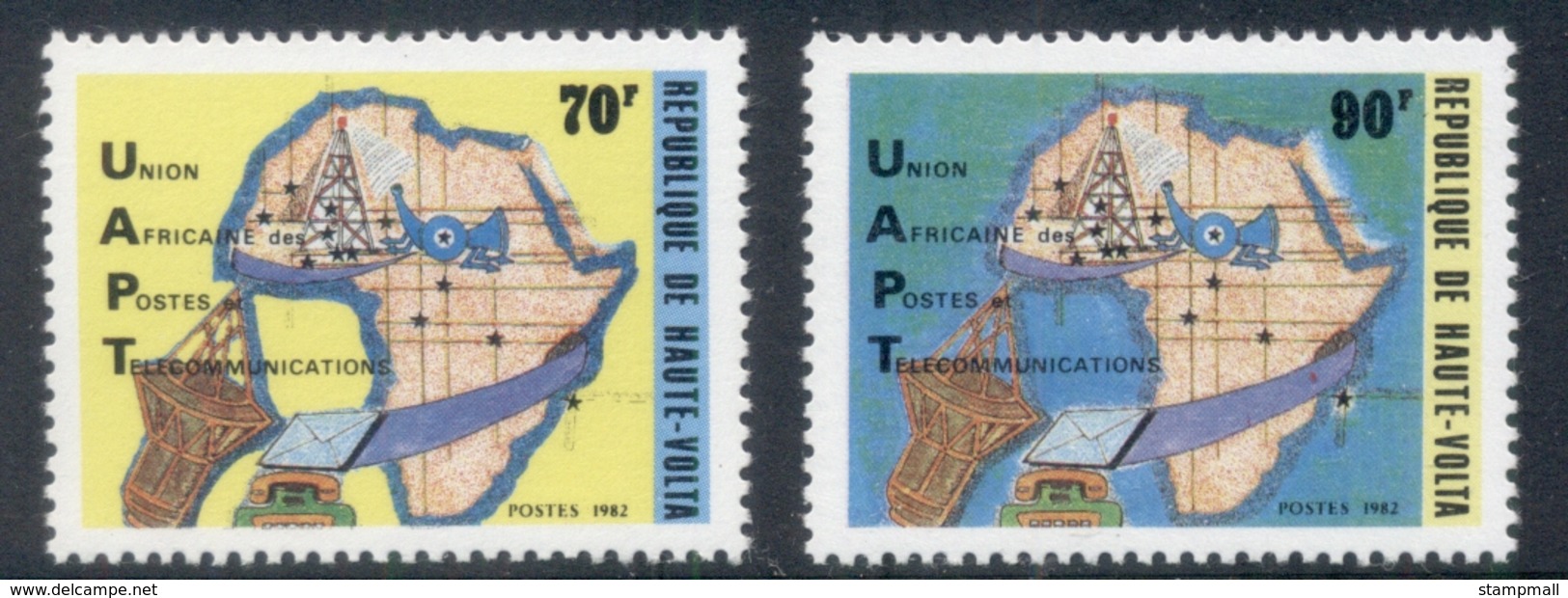 Upper Volta 1982 African Postal Union MUH - Upper Volta (1958-1984)
