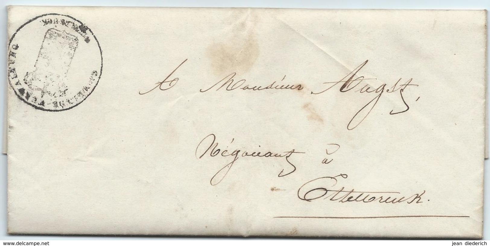 Ettelbruck - Lettre Du Bourgmestre D'Ettelbruck Pour Nic. Augst 09-12-1855 Avec Cachet "Gemeinde Verwaltung Ettelbruck" - Sonstige & Ohne Zuordnung