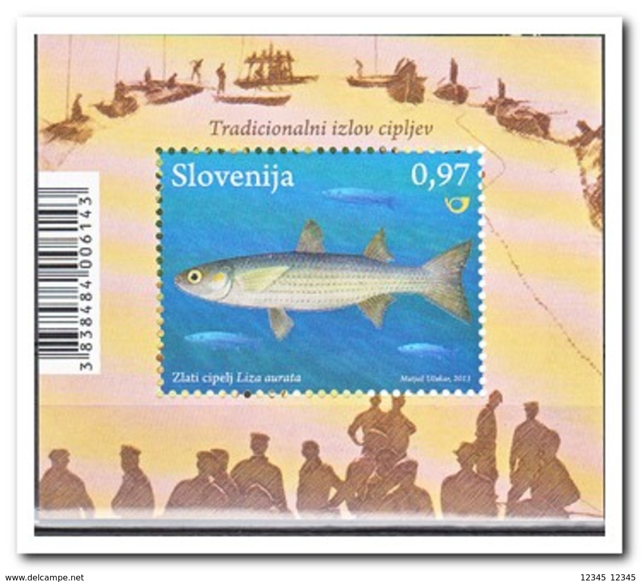 Slovenië 2013, Postfris MNH, Fish - Slovenië