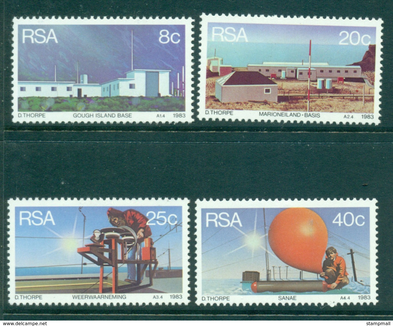 South Africa 1983 Weather Station MUH Lot35156 - Other & Unclassified