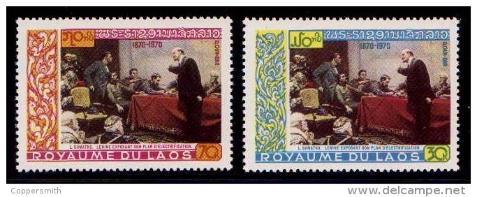 (118) Laos  Lenin 1970  ** / Mnh  Michel 278-79 - Laos