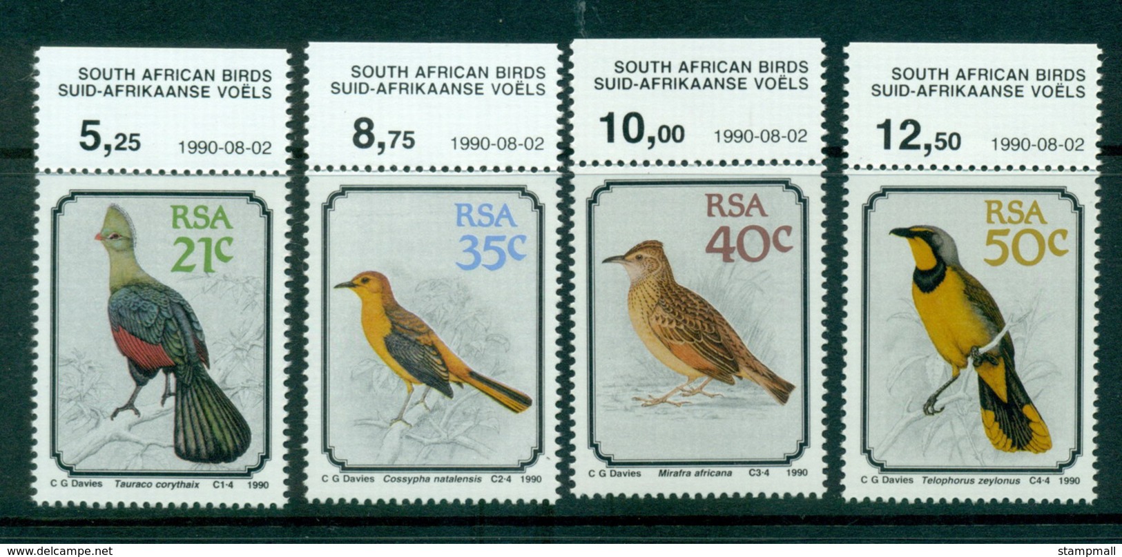 South Africa 1990 Birds MUH Lot35330 - Other & Unclassified