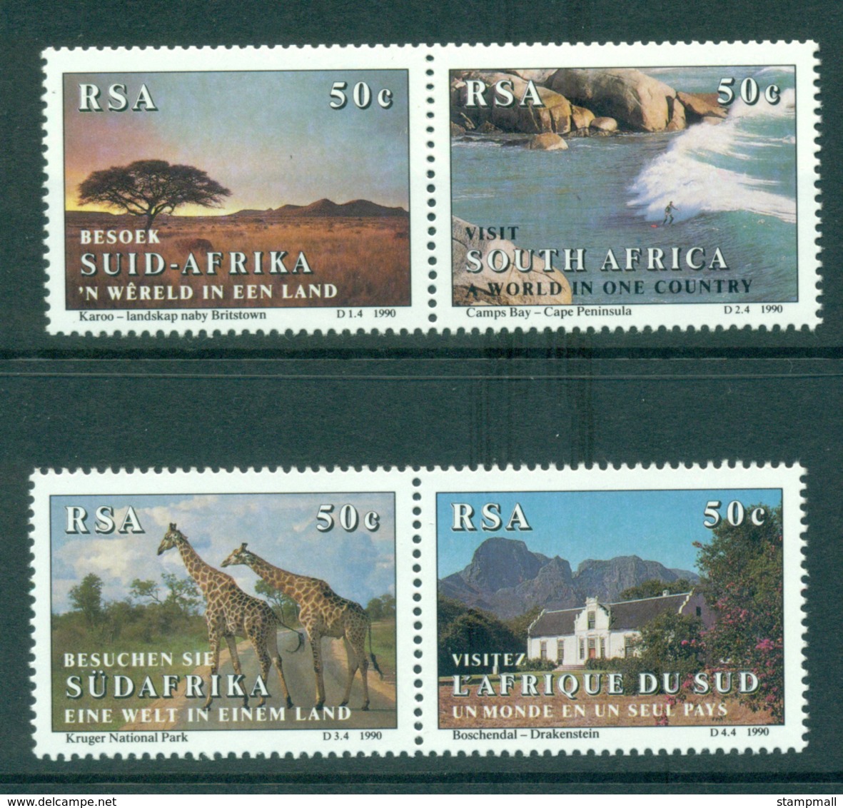 South Africa 1990 Tourism MUH Lot35331 - Other & Unclassified