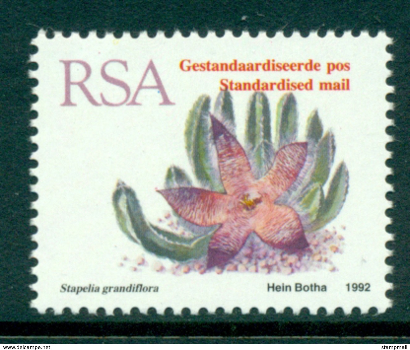 South Africa 1993 Standard Mail Stapelia Grandiflora MUH Lot35289 - Other & Unclassified