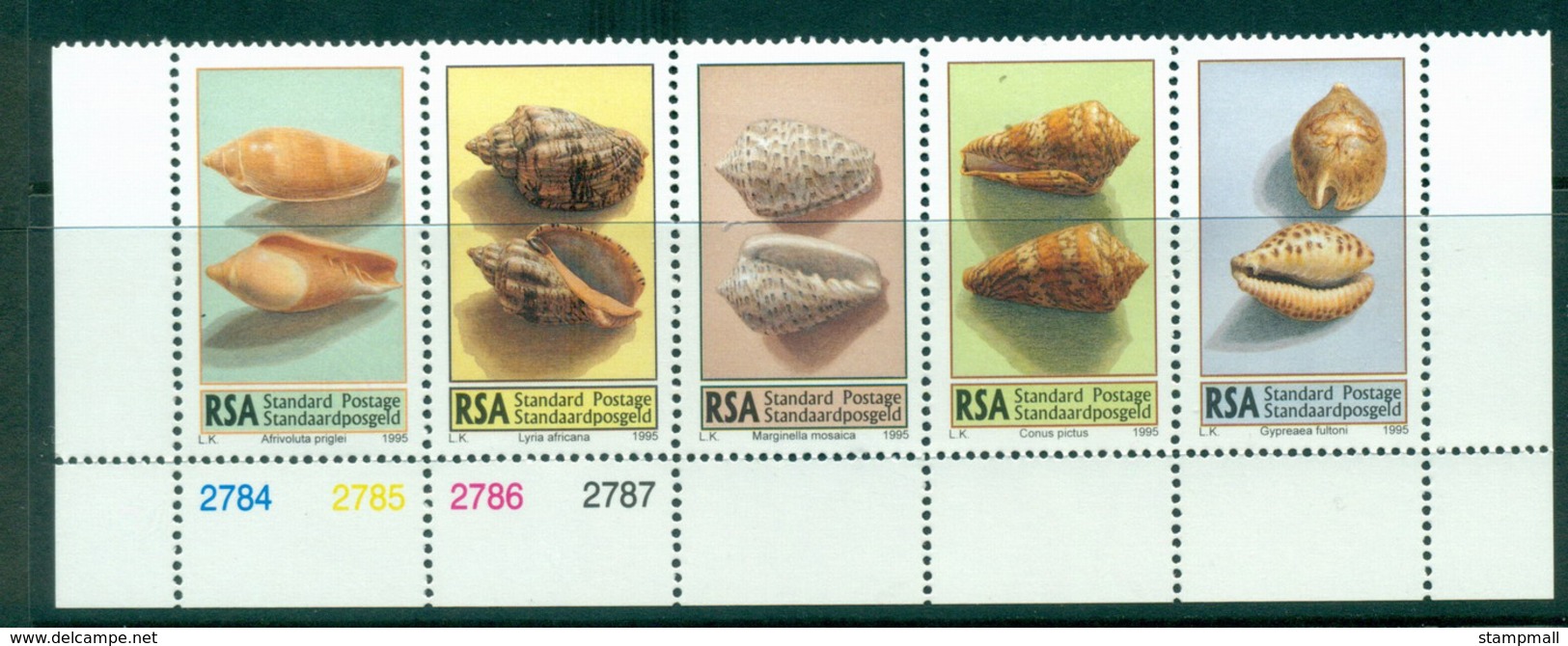 South Africa 1995 Shells Srt 5 MUH Lot35312 - Other & Unclassified