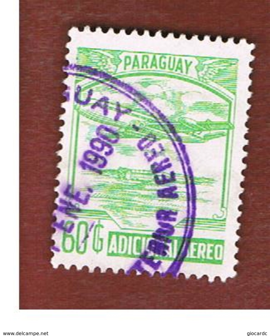 PARAGUAY -  MI Z6X -    1988 EXTRA AIRMAIL STAMP: AIRPLANE   - USED° - Paraguay