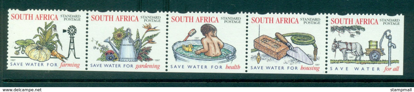 South Africa 1997 Water Week Syncopated Str 5 MUH Lot35260 - Other & Unclassified