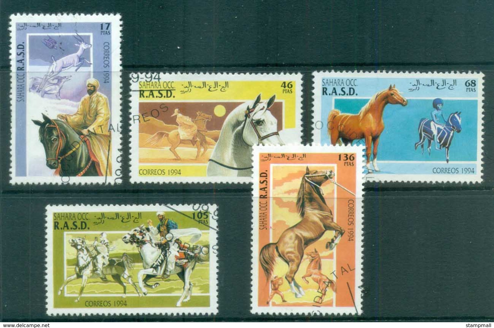 Sahara Occidental 1994 Horses CTO - Africa (Other)