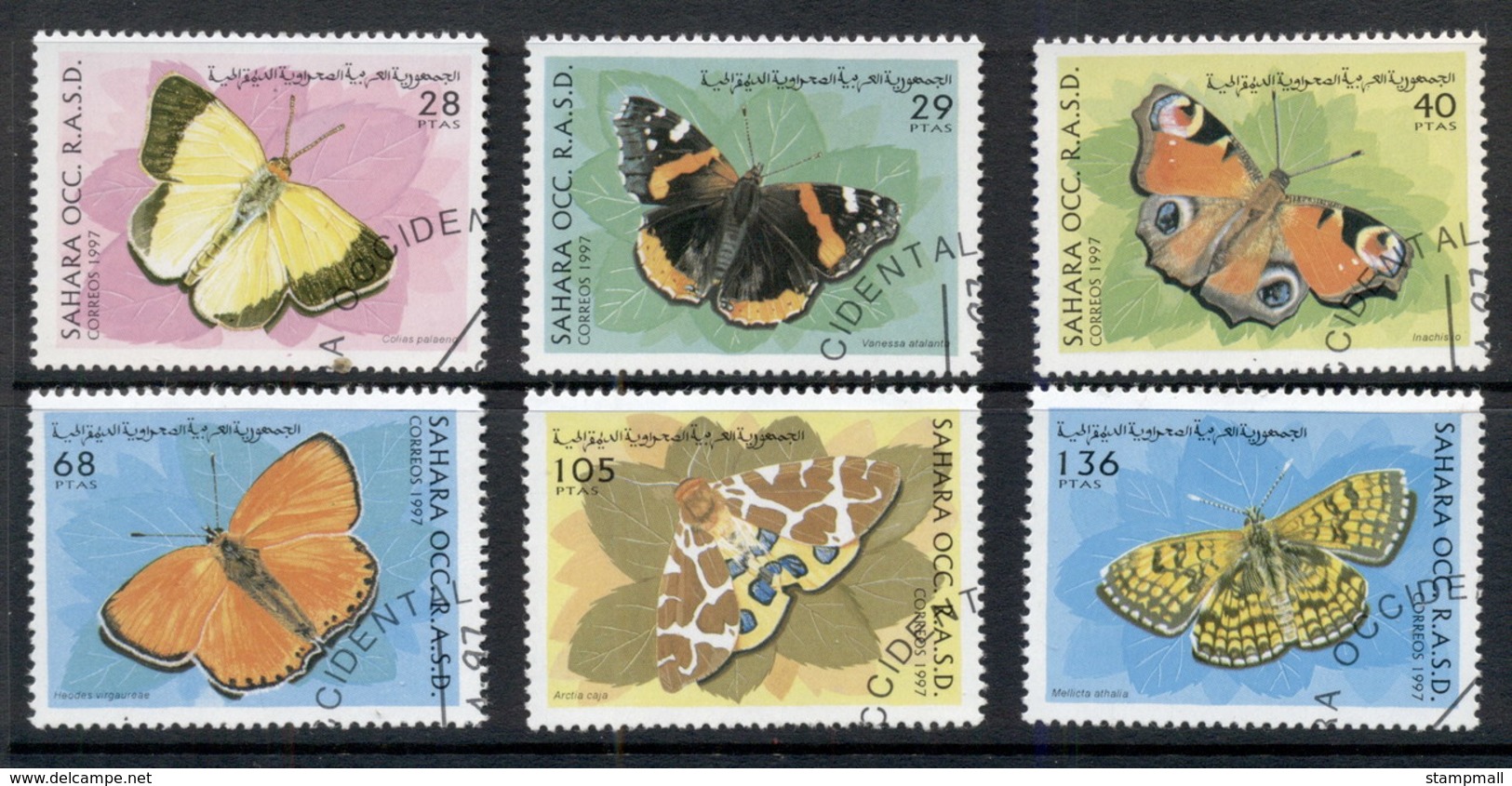 Sahara Occidental 1997 Insects Butterflies CTO - Africa (Other)