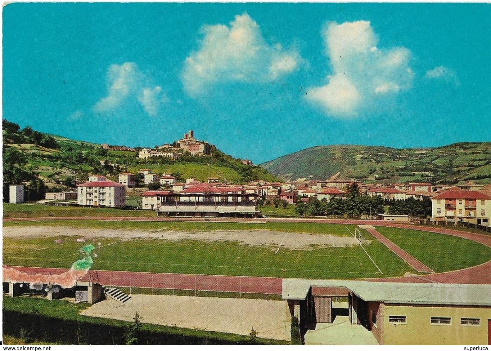 5-3-S SEVERINO MARCHE-STADIO COMUNALE E SCORCIO PANORAMICO - Stadi