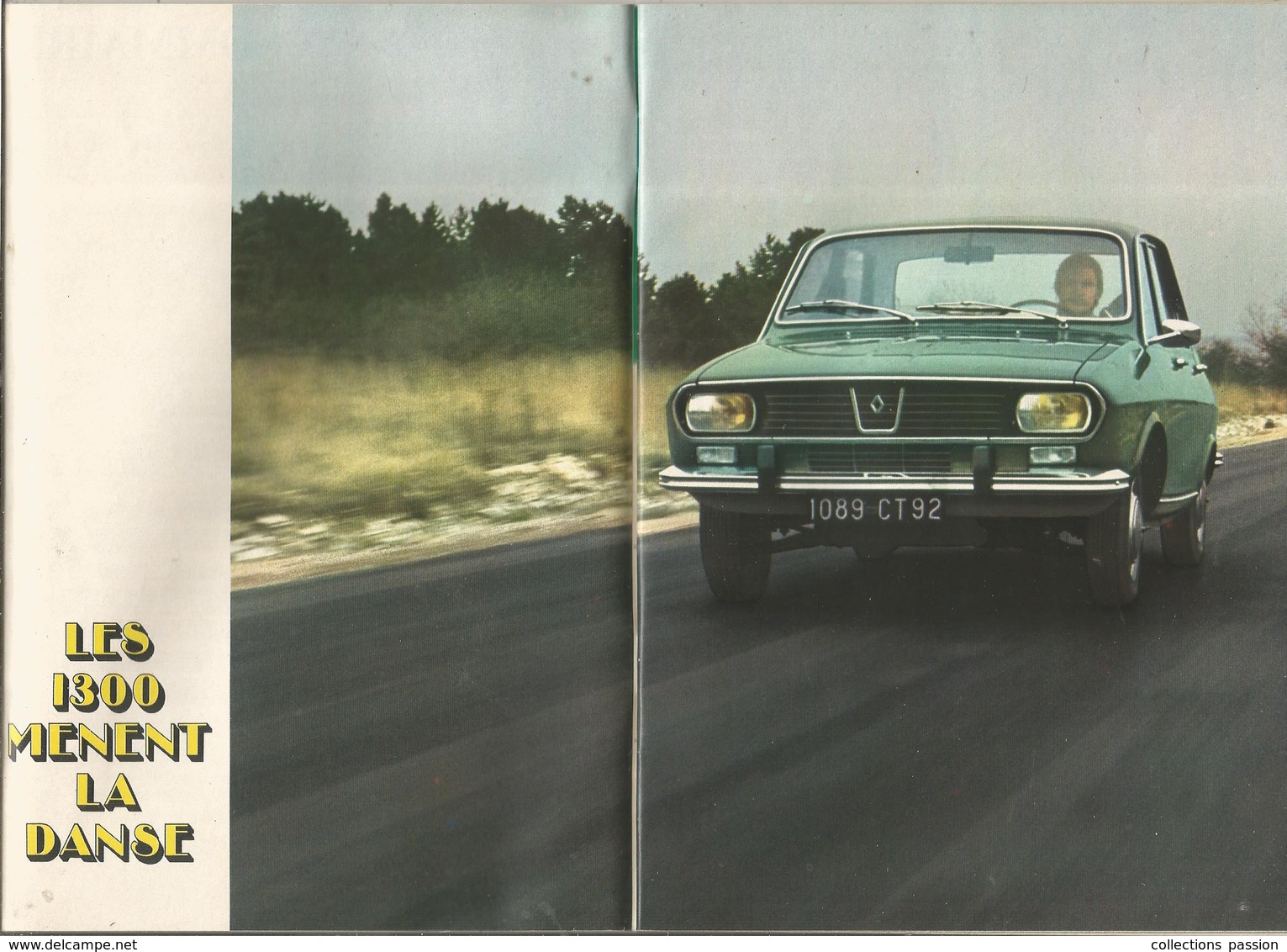 Publicité , RENAULT JOURNAL , Automobiles , RENAULT 12 ,47 Pages ,1973, 4 Scans , Frais Fr 1.95 E - Advertising