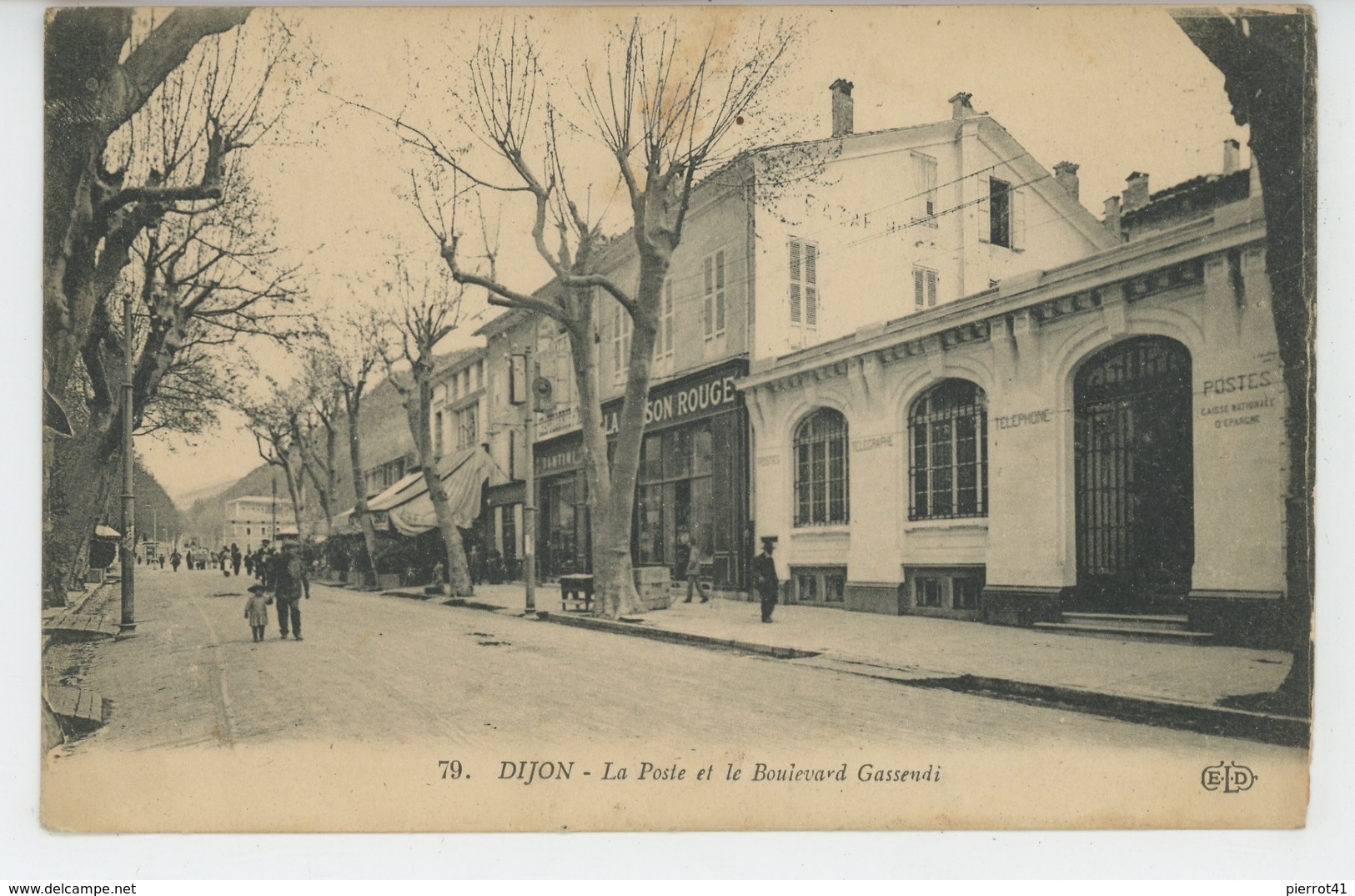 DIJON - La Poste Et Le Boulevard Gassendi - Dijon