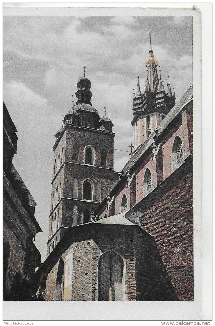 AK 0034  Krakau - Marienkirche ( Südostseite ) Um 1930-40 - Polen