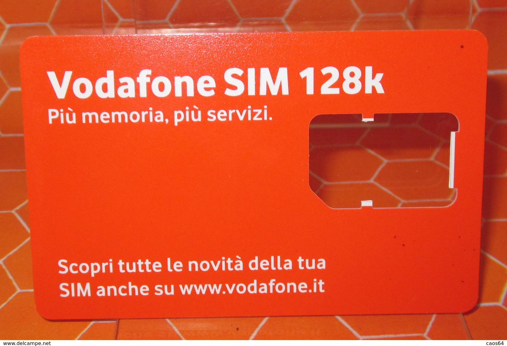 VODAFONE SIM 128K - Cartes GSM Prépayées & Recharges