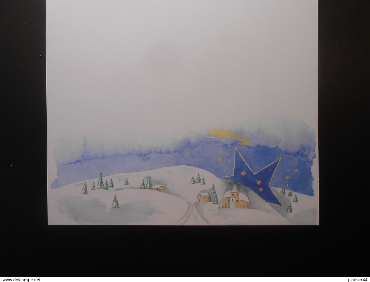 Kopierpapier/Winterlandschaft 10,00 € / Blatt - Publicités