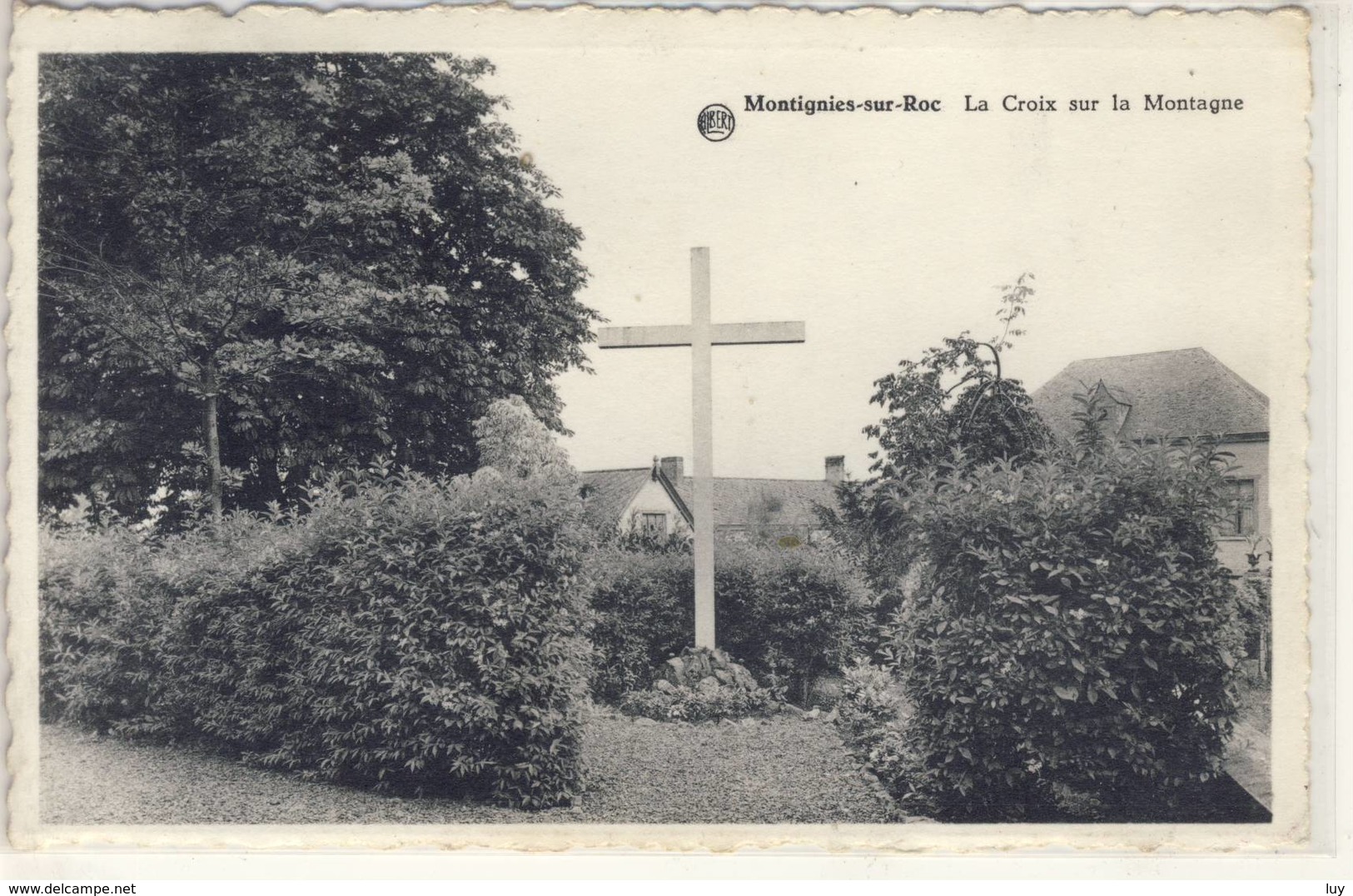 MONTIGNIES-SUR-ROC  LA CROIX SUR LA MONTAGNE 1944 - Honnelles