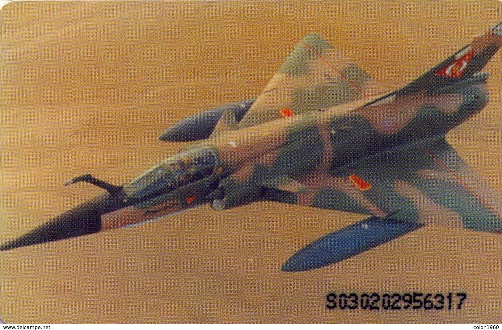 VENEZUELA. CAN2-0772. GUARDIANES DEL AIRE 3/8, MIRAGE 50, 03/02. (425) - Avions