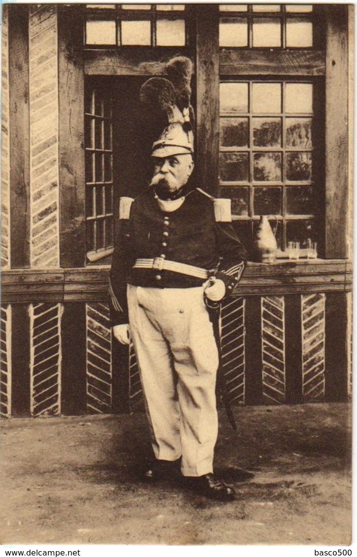 LISIEUX - Carte Ancienne Le CAPITAINE Des SAPEURS POMPIERS - Lisieux