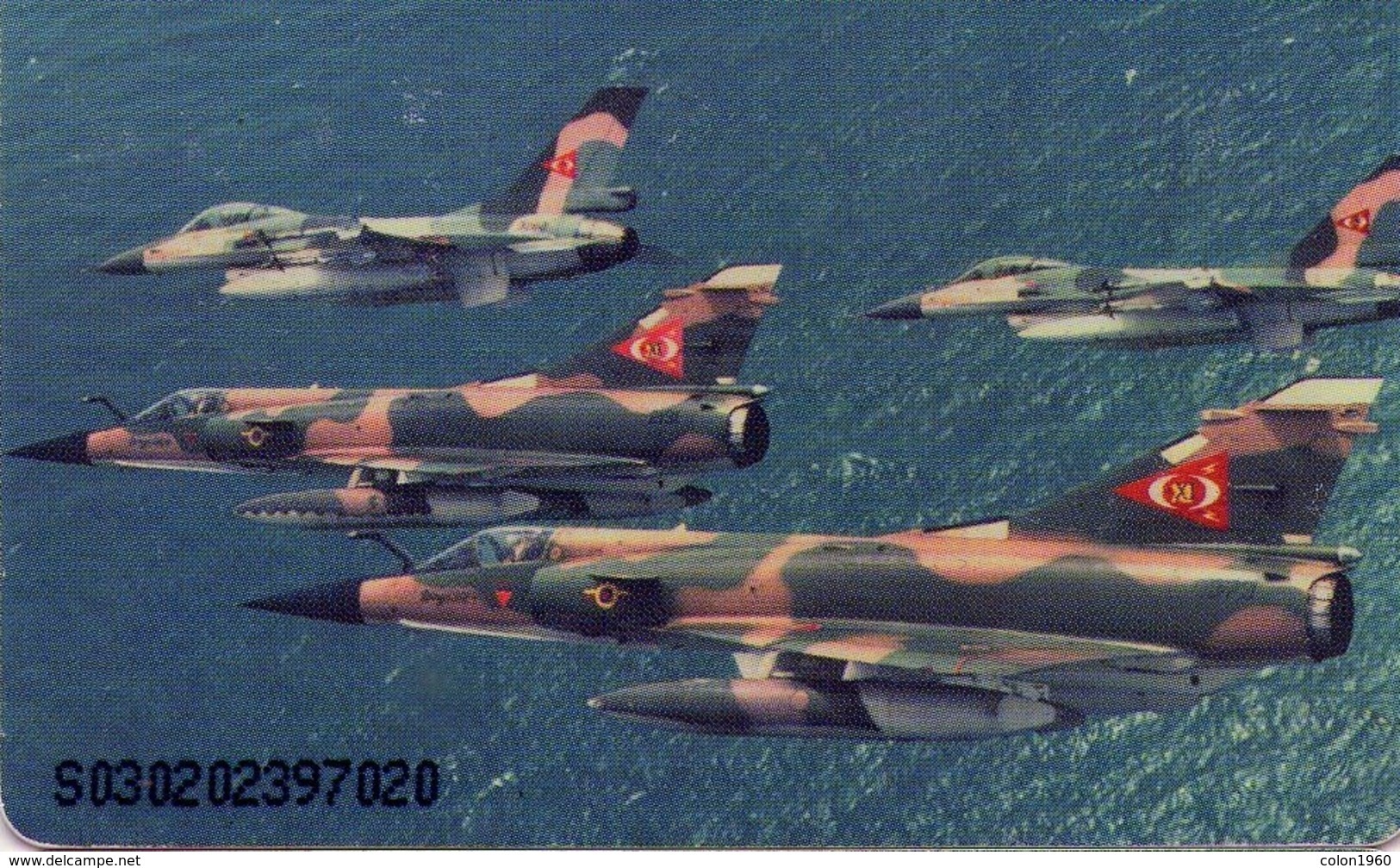 VENEZUELA. CAN2-0771. GUARDIANES DEL AIRE 2/8, MIRAGE Y F-16. 03/02. (422) - Avions