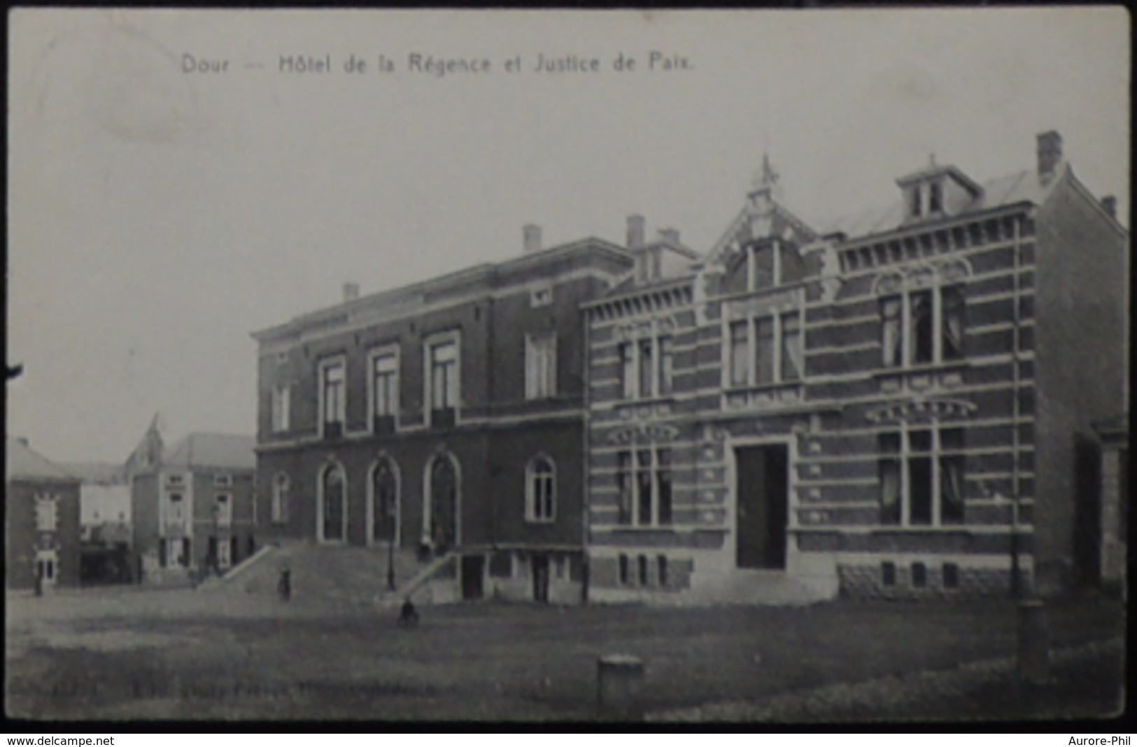 Dour Hôtel De La Régence Et Justice De Paix - Dour