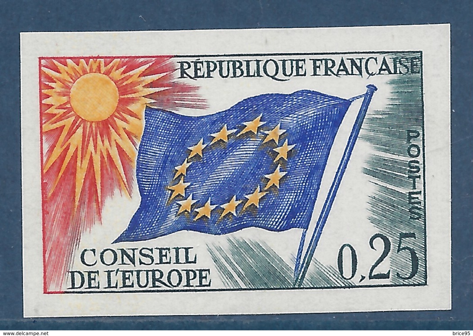 France, Non Dentelé, Conseil De L'Europe, N° 29 ** TB - Non Classés