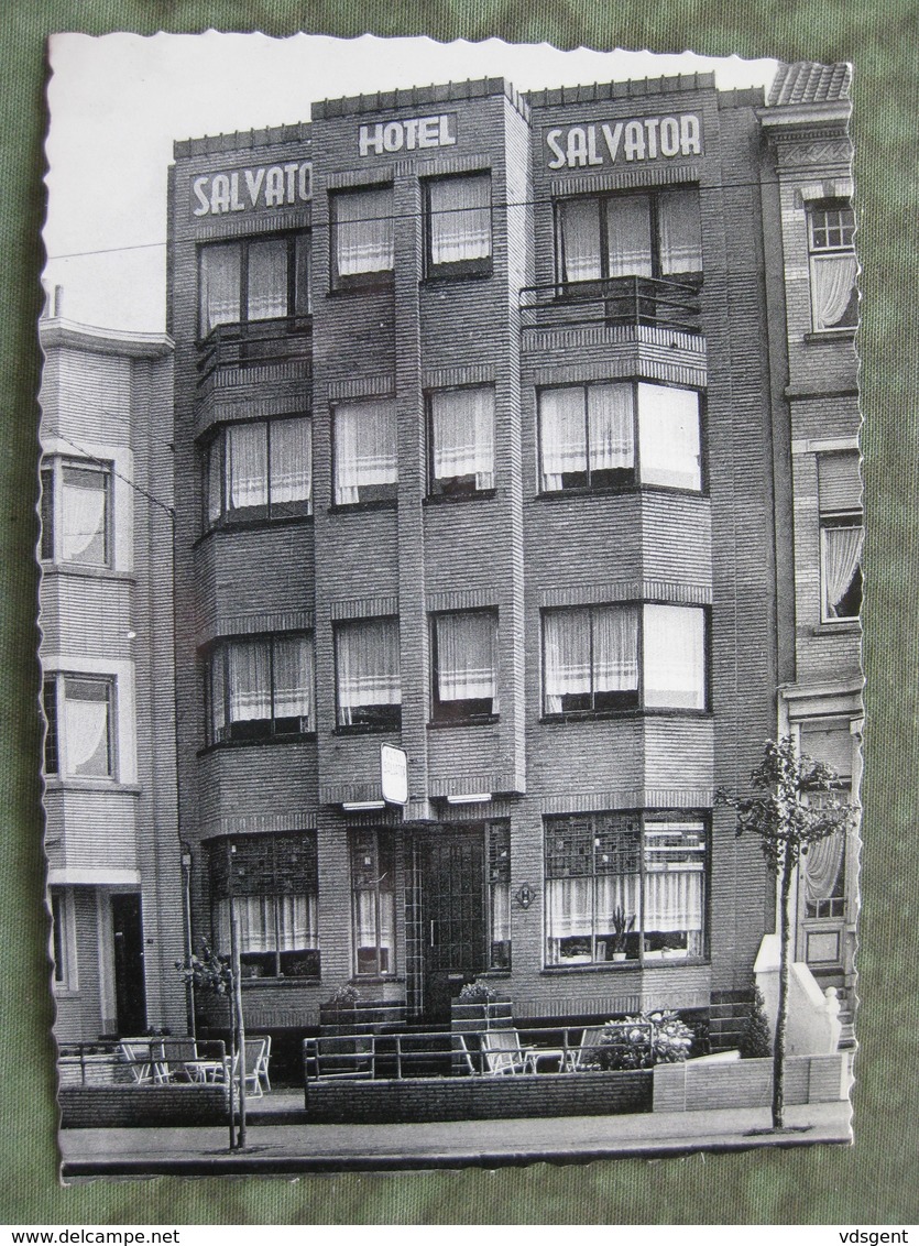 BLANKENBERGE - HOTEL SALVATOR - Jules De Troozlaan 51 ( Scan Recto/verso ) - Blankenberge