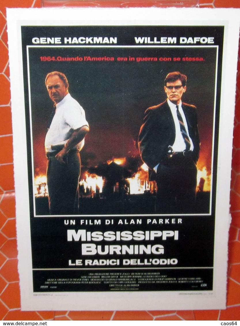 MISSISSIPI BURNING LE RADICI DELL'ODIO CIAK MINI LOCANDINA - Posters