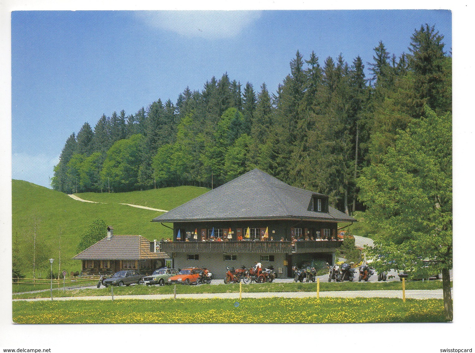 EGGIWIL Schallenberg Restaurant Gabelspitz M.+ P. Eggimann Auto Motorrad - Eggiwil