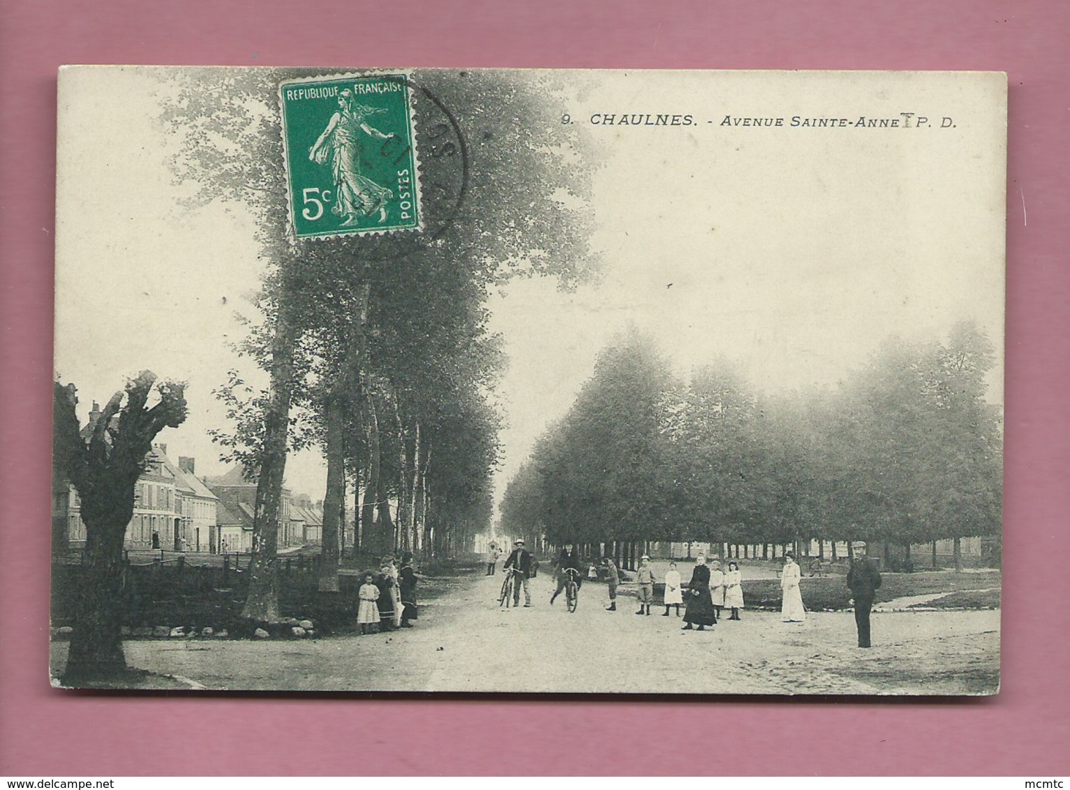 CPA -   Chaulnes  - Avenue Sainte Anne - Chaulnes