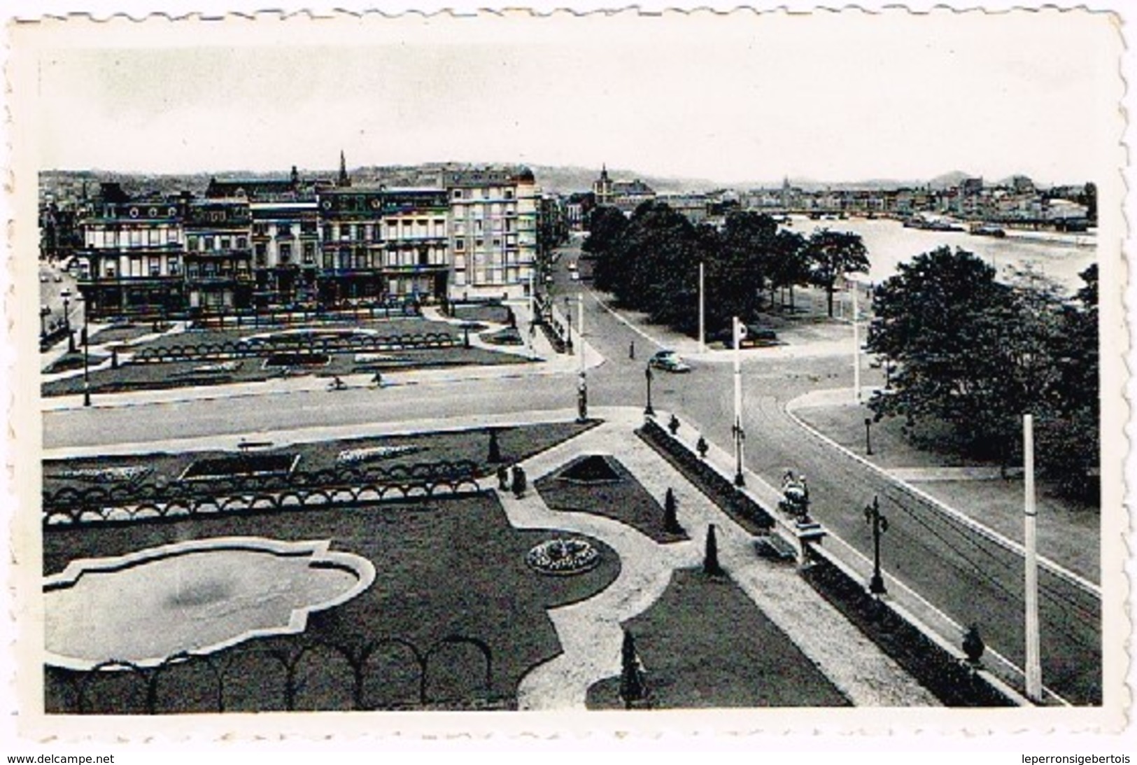 CPA - Liège - Les Terrases Et La Meuse- Nels - Liege