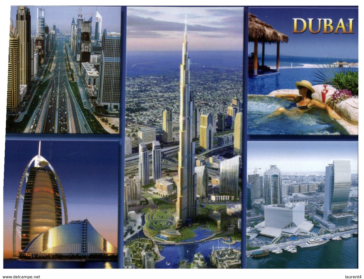 (255) UAE - Dubai (with Stamp) - Emirats Arabes Unis