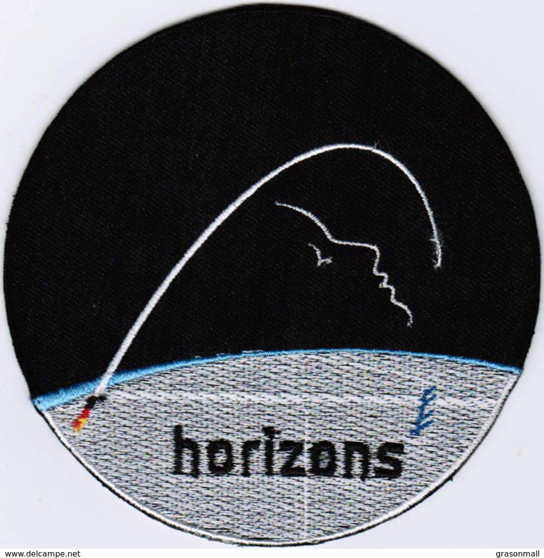 Human Space Flights Soyuz MS-09 Horizons Altai Russia Iron On Embroidered Patch - Blazoenen (textiel)