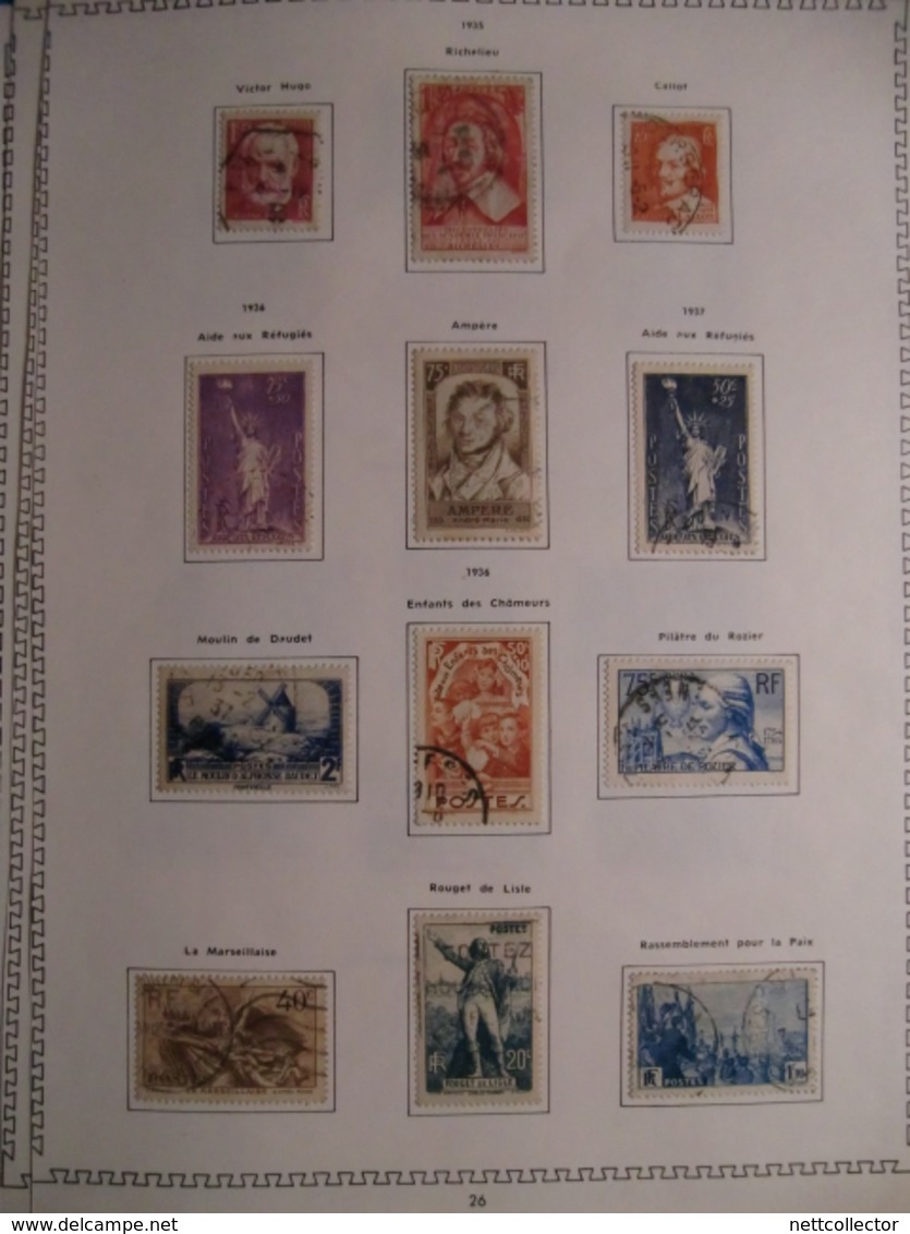 ENORME COLLECTION FRANCE + 200 PAGES  / + 2000 TIMBRES des CLASSIQUES AUX MODERNES / A SAISIR