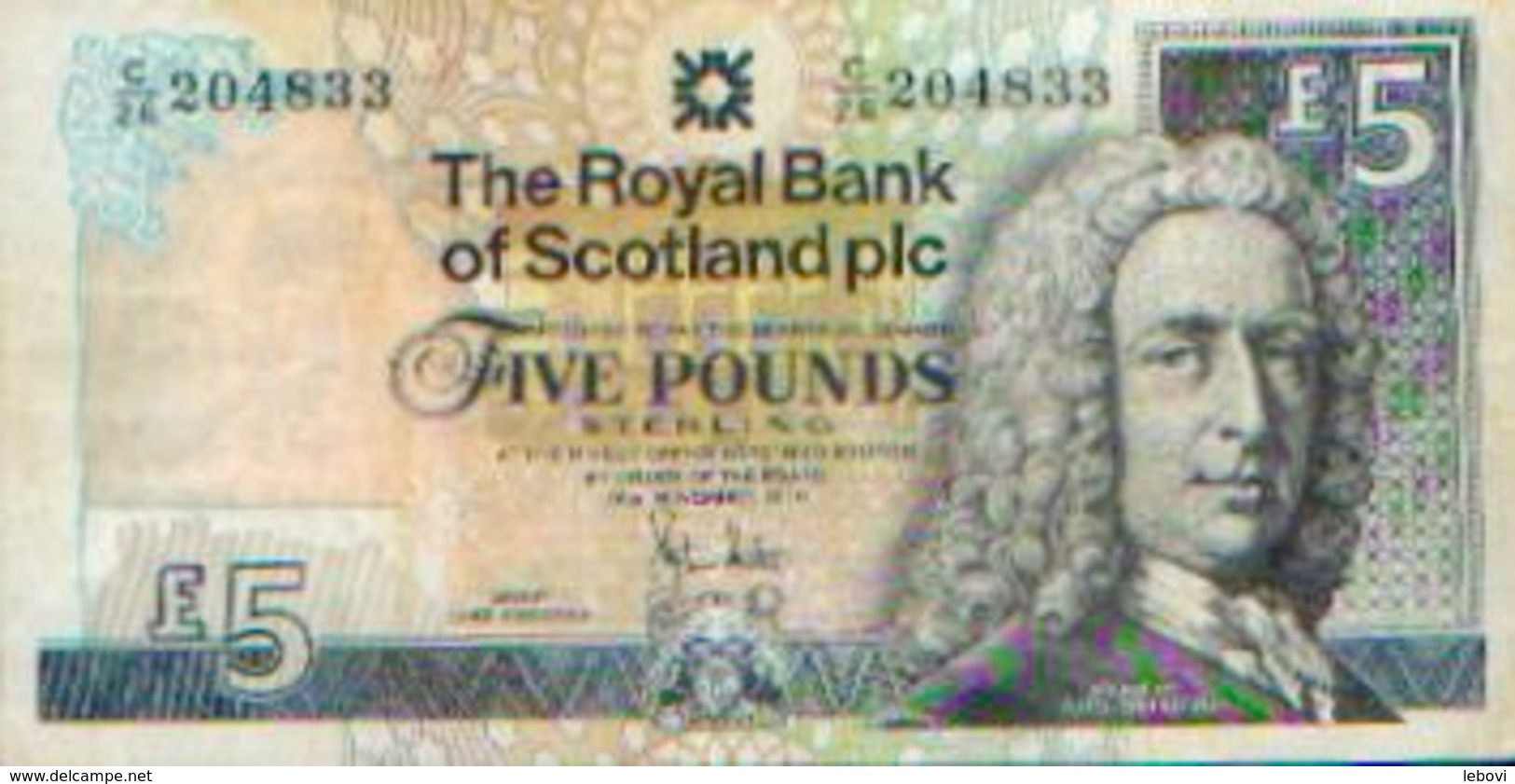 ECOSSE  - 5 Livres 2010 - 5 Pounds