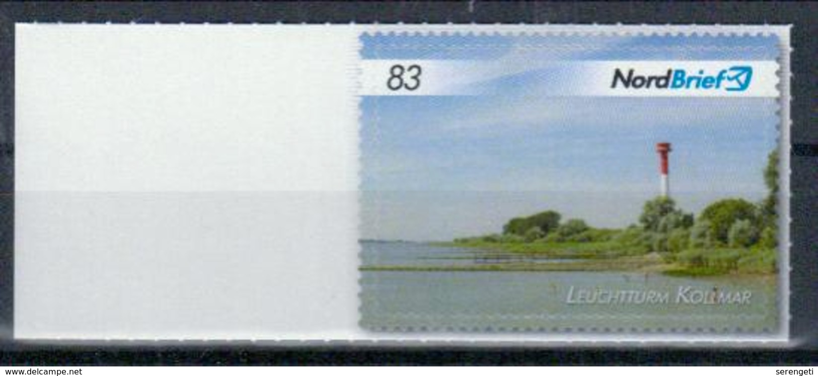 Deutschland Nordbrief 'Leuchtturm Kollmar' / Germany 'Kollmar Lighhouse' **/MNH 2018 - Lighthouses