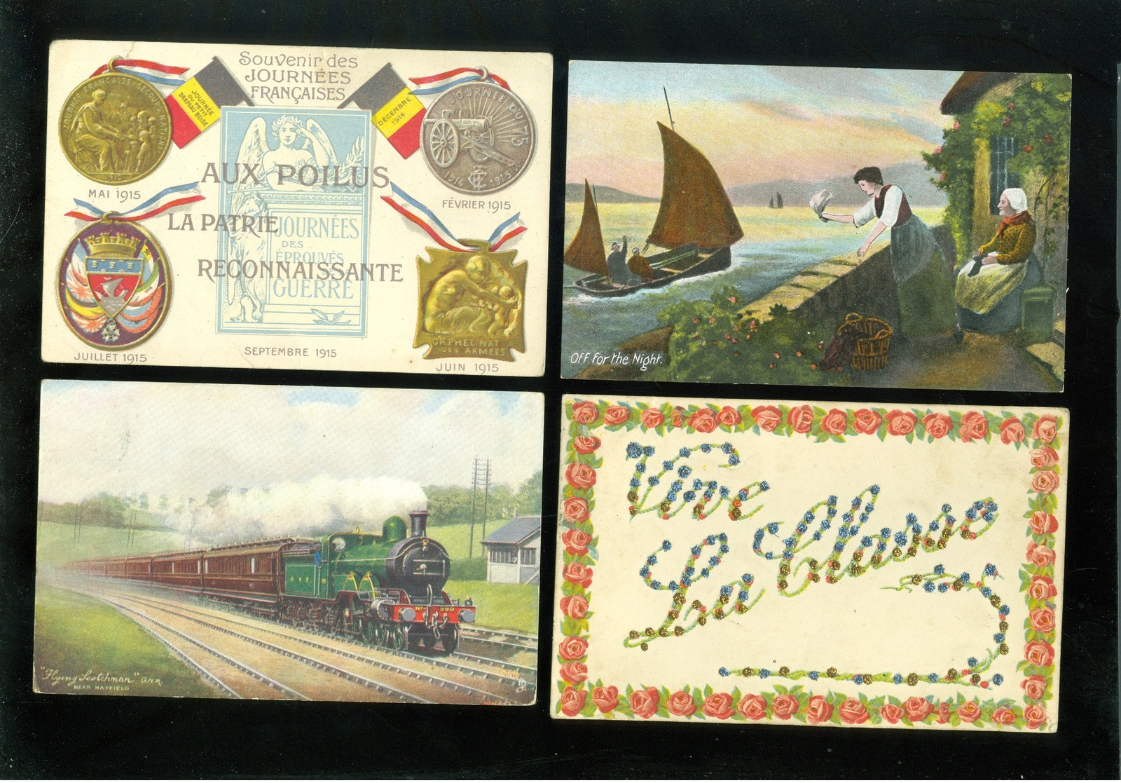 Beau Lot De 60 Cartes Postales De Fantaisie   Mooi Lot 60 Postkaarten Van Fantasie -  60 Scans - 5 - 99 Postales