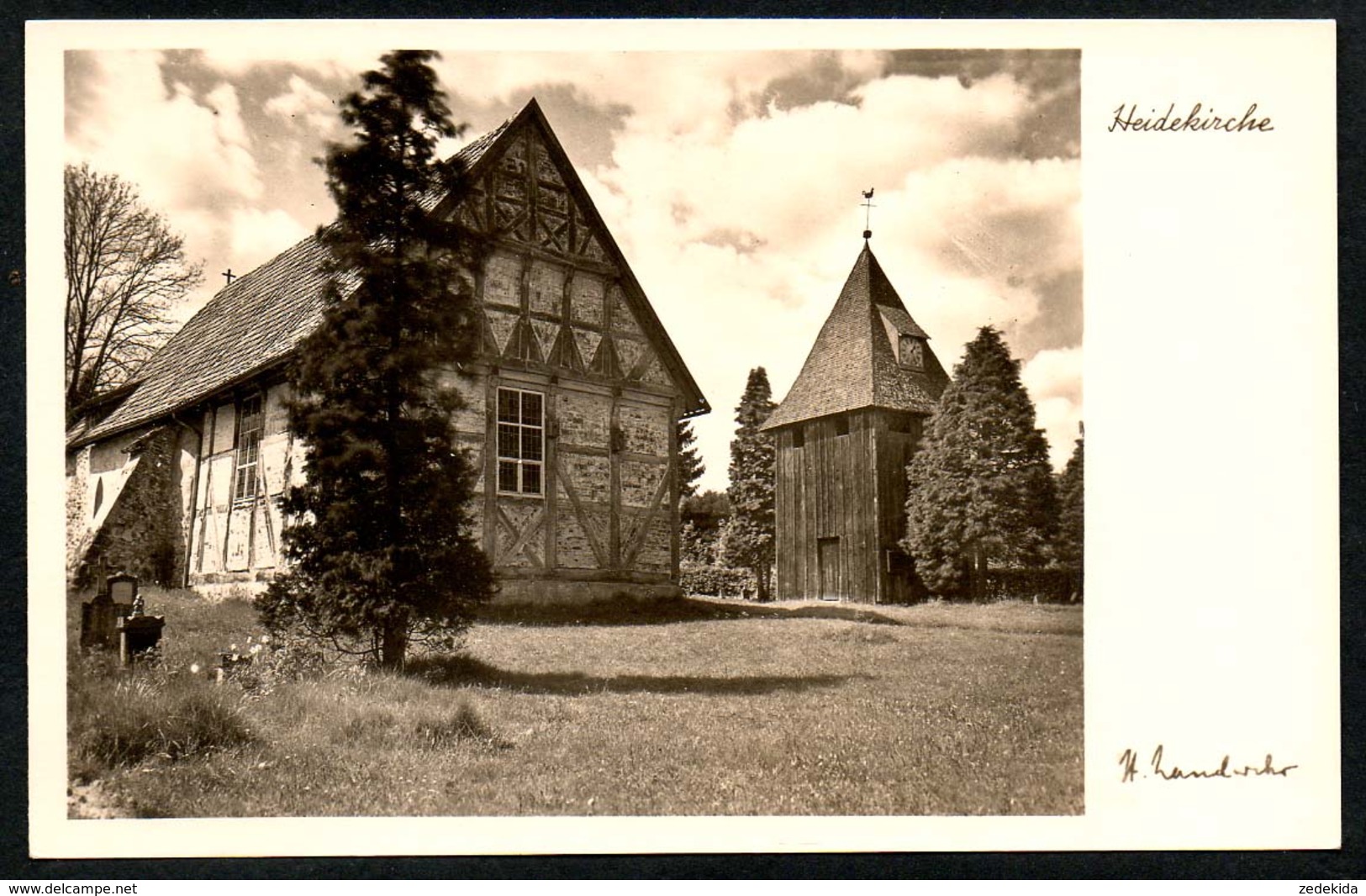 B7219 - TOP Undeloh Hanstedt - Heidekirche Kirche - H. Landwehr - Winsen