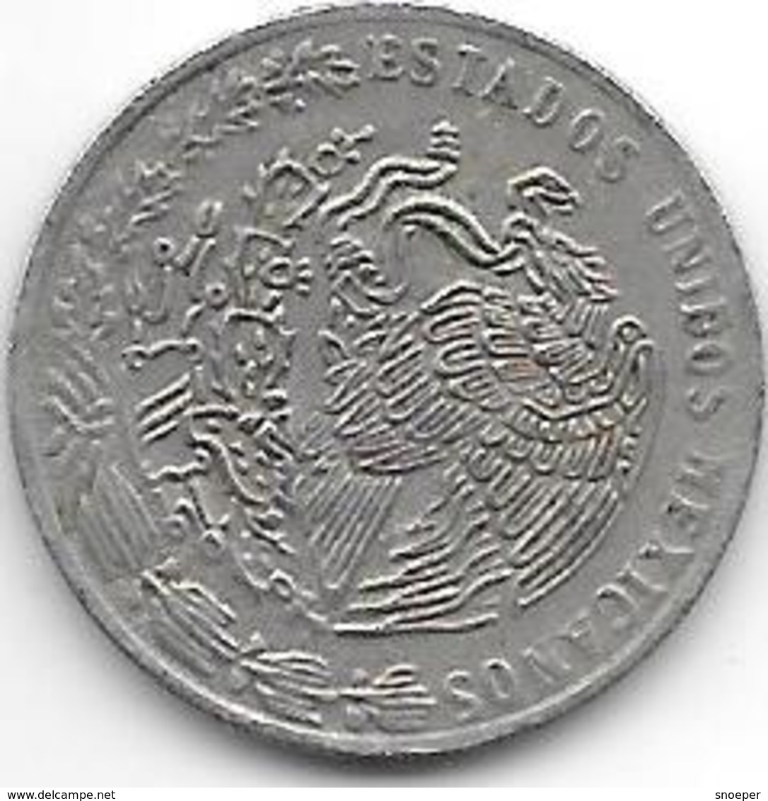 *mexico 20 Centavos  1975 Km 442 - Mexique