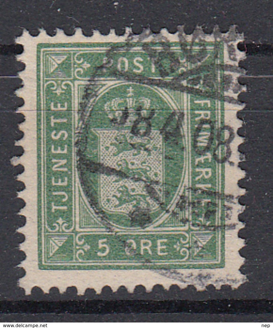 DENEMARKEN - Michel - 1902 - Nr 9 (12 3/4) - Gest/Obl/Us - Service