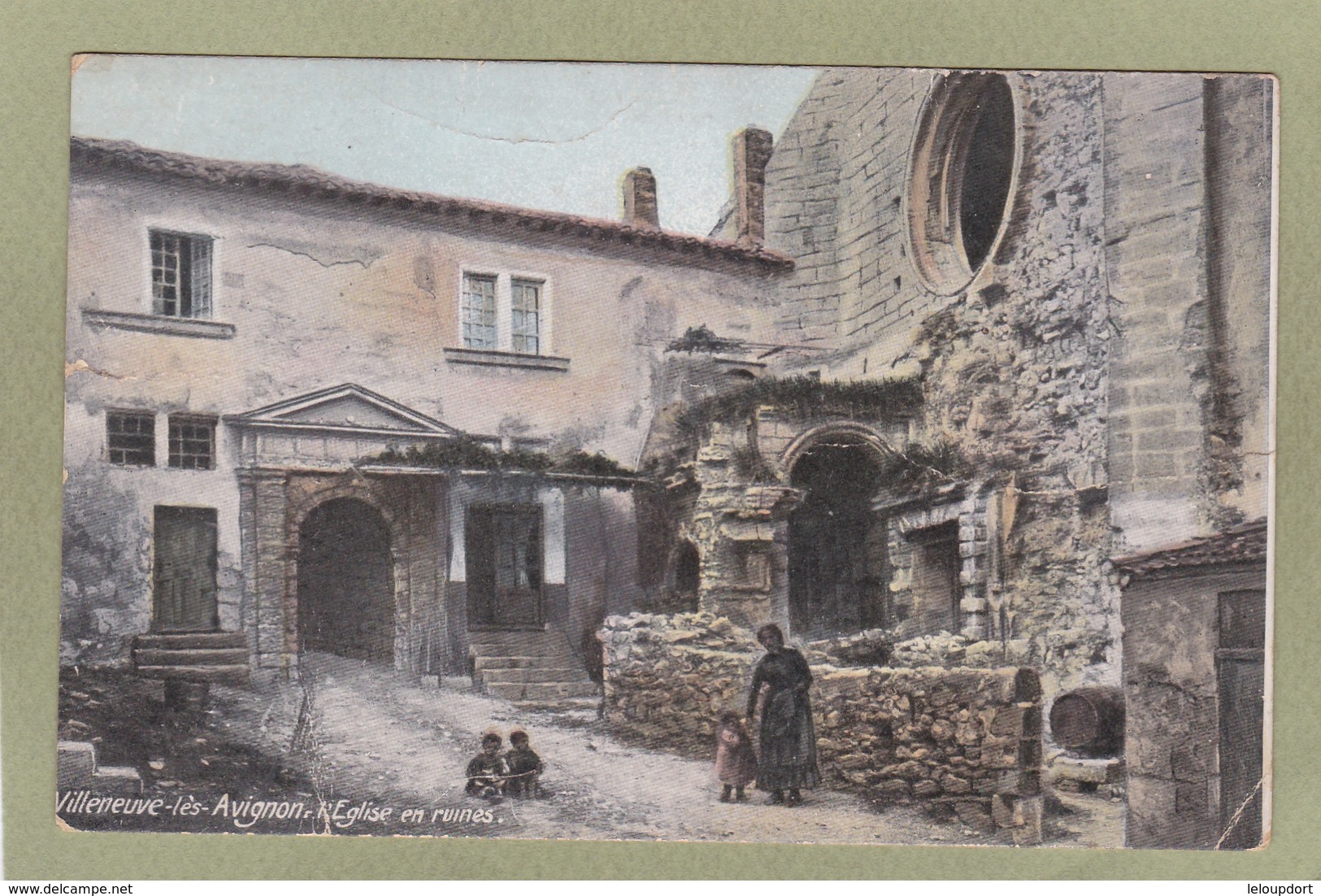 VILLENEUVE LES AVIGNONS  EGLISE EN RUINES - Villeneuve-lès-Avignon