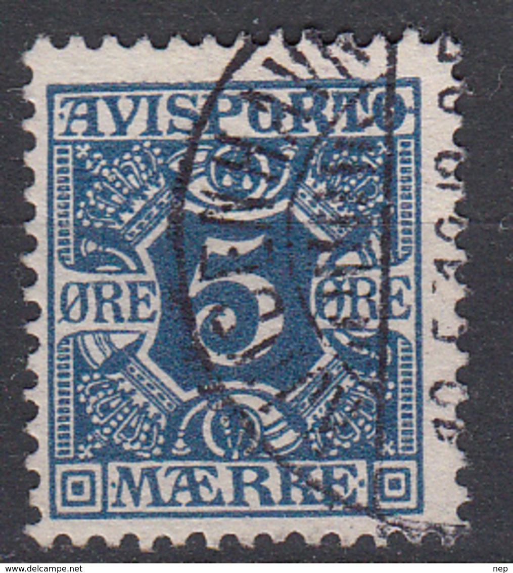 DENEMARKEN - Michel - 1907 - Nr 2 X (12 3/4) - Gest/Obl/Us - Fiscaux