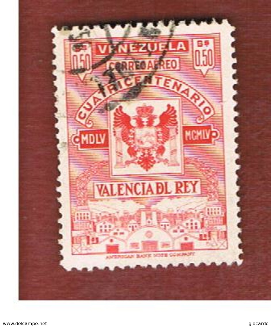 VENEZUELA  - SG 1392   -  1955   400^ ANNIV. VALENCIA DEL REY   -  USED° - Venezuela