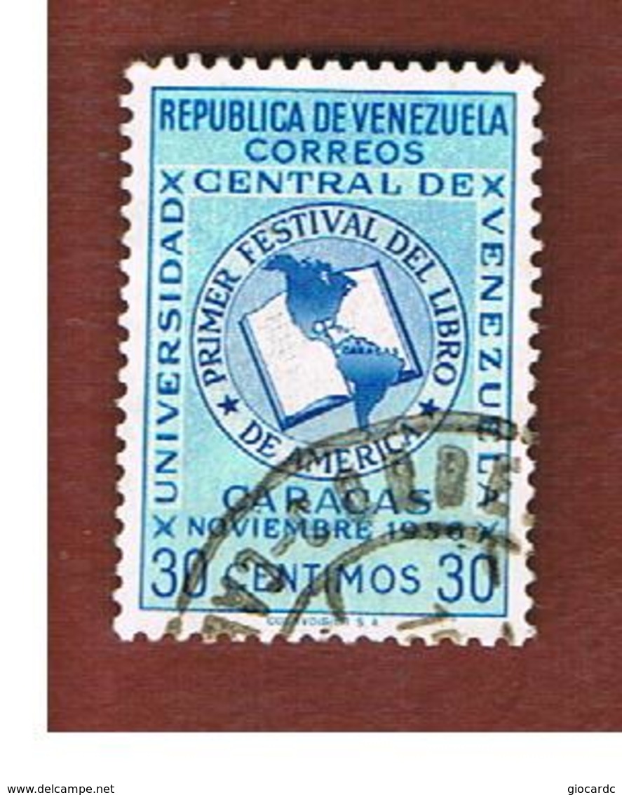 VENEZUELA  - SG 1424   -  1956   AMERICAN BOOK FESTIVAL   -  USED° - Venezuela