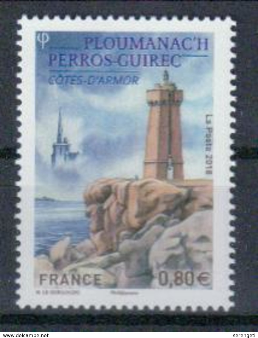 Frankreich 'Leuchtturm Ploumanac’h' / France 'Ploumanac’h Lighthouse' **/MNH 2018 - Lighthouses