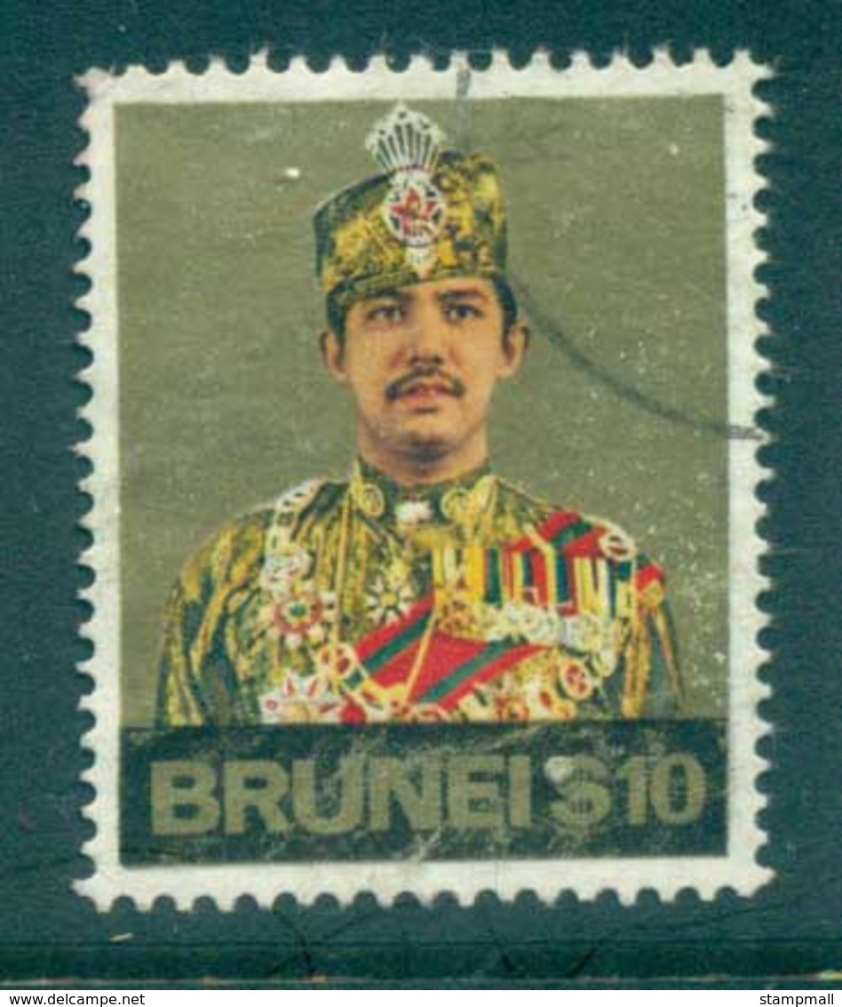 Brunei 1974 Sultan Hassanal Bolkiah $10 FU Lot82348 - Brunei (1984-...)