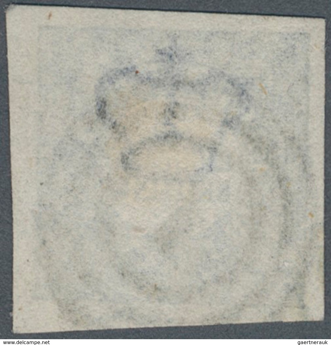 Dänemark: 1852, 2 Rigsbankskilling Blue, Wide To Large Margins, Thiele, Plate I, No.54, Type 2, Prin - Unused Stamps